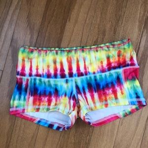 FlEO  Rainbow Tie Dye Low Rise Contour